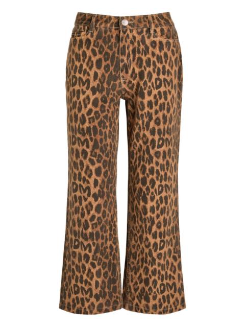 Kenny leopard-print trousers