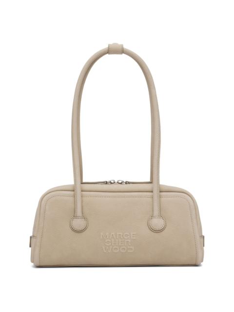 Beige Soft Boston EW Bag