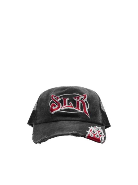 SLR Flame Hat "Aged Black"