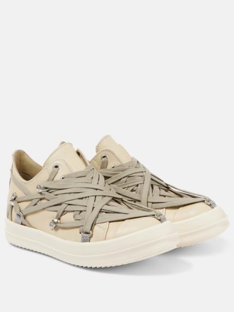 Hollywood Megalace suede sneakers
