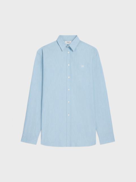 relaxed shirt IN CHAMBRAY COTTON