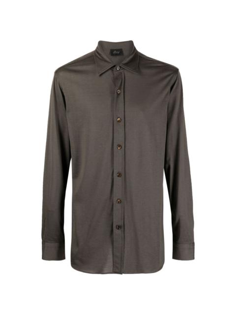 long-sleeve button-up shirt