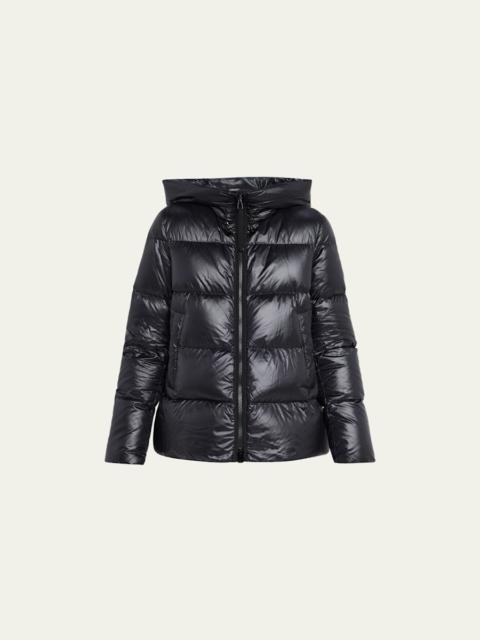 Serittes Hooded Short Down Jacket