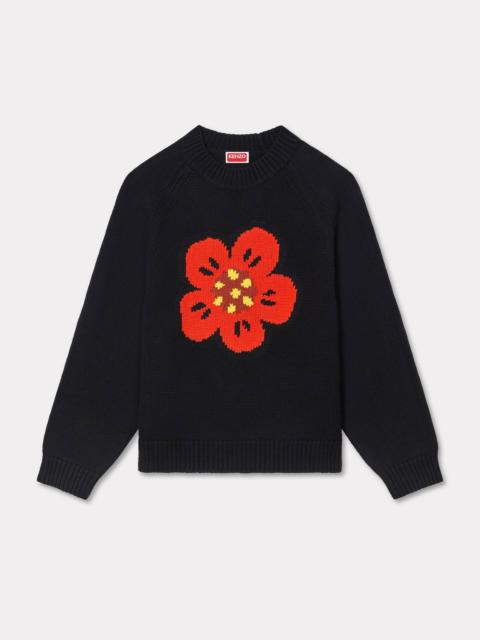'Boke Flower' jumper in cotton wool