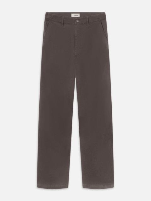 Cotton Chino Pants in Dark Chocolate
