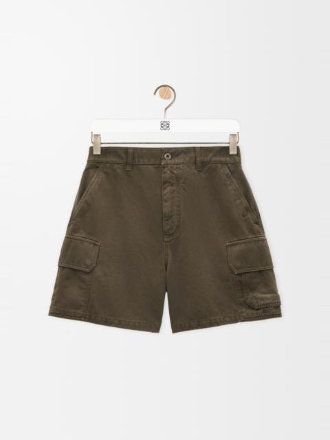 Cargo shorts in cotton