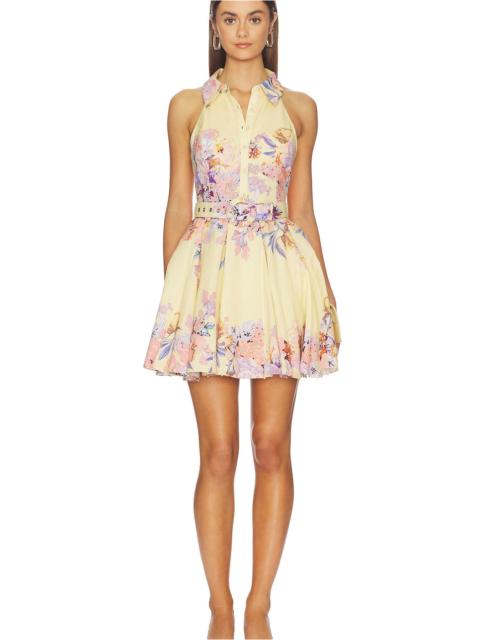 Short Dress With Buckle Belt