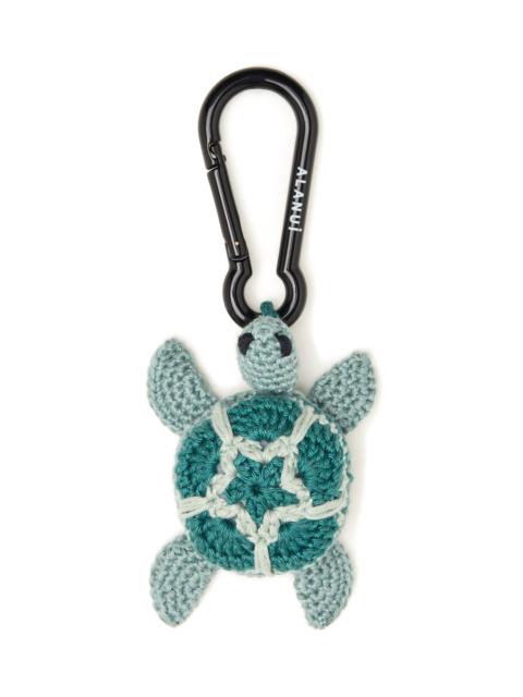Handmade Turtle Crochet Key Holder
