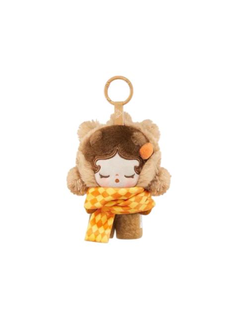 Pop Mart POP BEAN Fluffy & Cozy Series SKULLPANDA Snug Scarf Plush Pendant