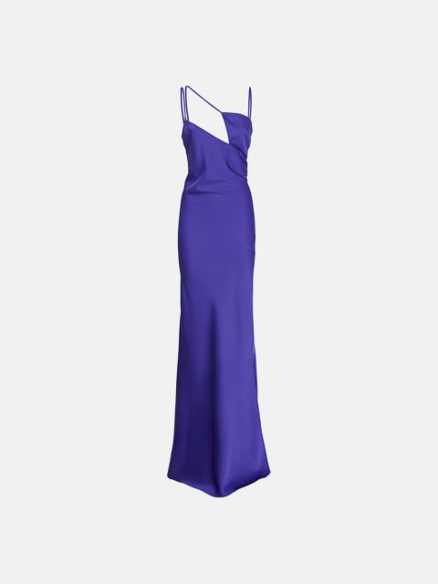 ''MELVA'' VIVID VIOLET LONG DRESS