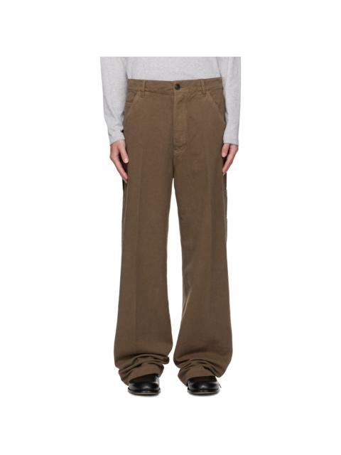 Brown Twill Trousers