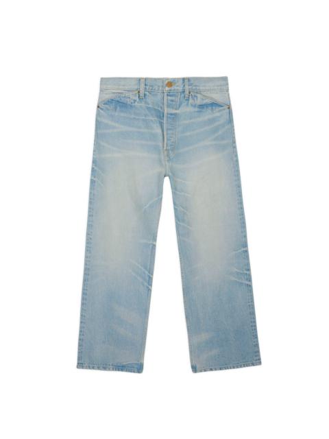 Type 00 15oz Selvedge Denim Pant - Light Washed Indigo