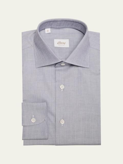 Men's Cotton Chambray Dress Shirt