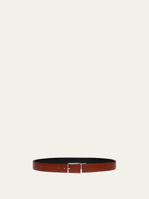 Men's Reversible Leather Belt