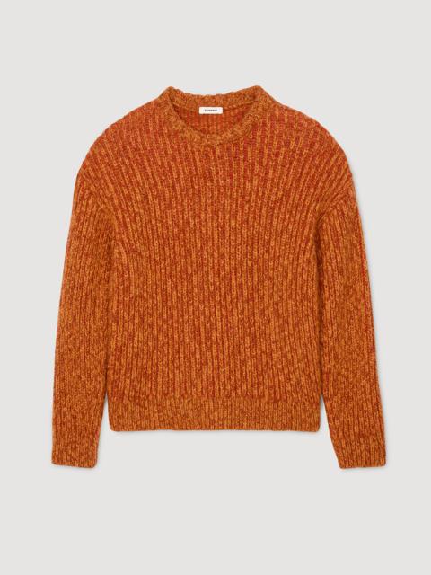 ROUND NECK LONG-SLEEVE SWEATER