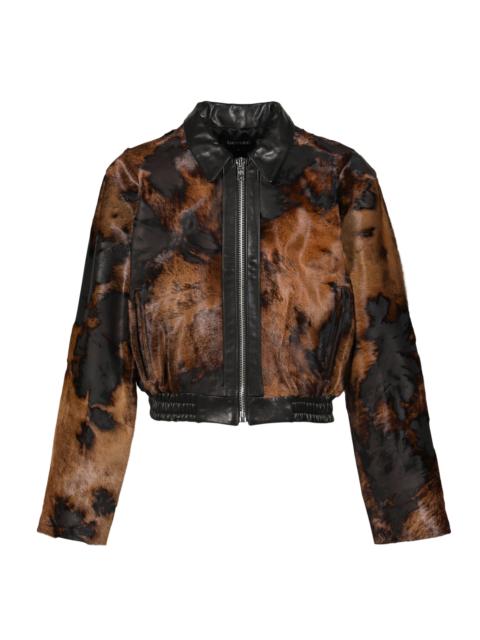PREDATOR LEATHER JACKET / BRW