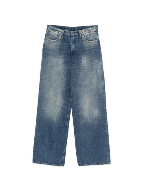wide leg damon jeans