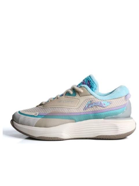 (WMNS) Li-Ning Soft Warm 'Blue Beige' AGLT122-4
