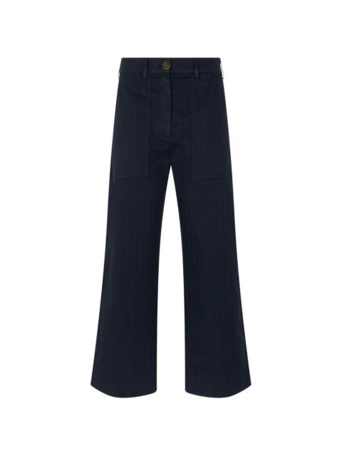 patch pocket trousers