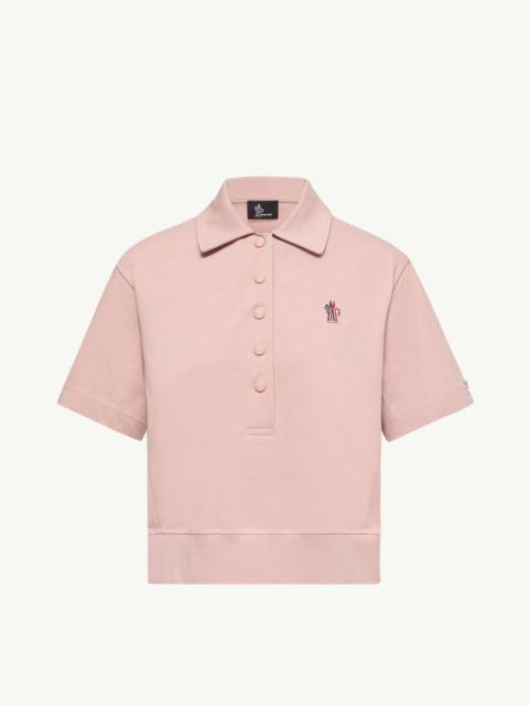 Logo Patch Cotton Polo Shirt