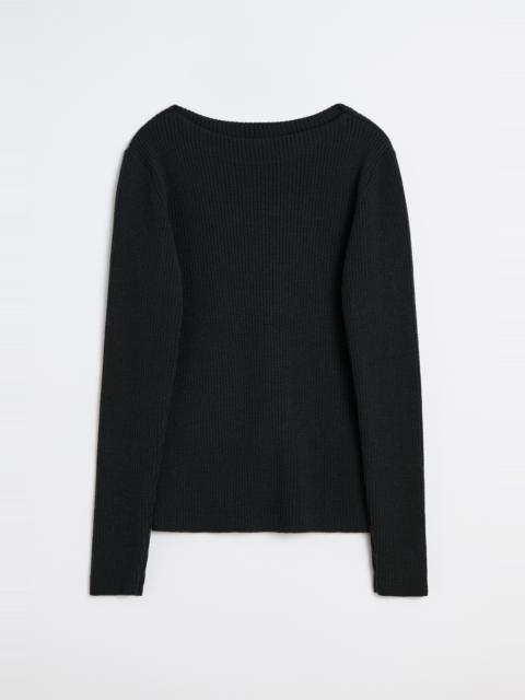 Strict Knit Off Black Rustic Merino