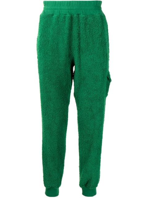 textured cotton trousers