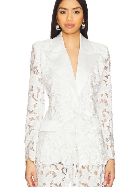Velvet Lace Blazer
