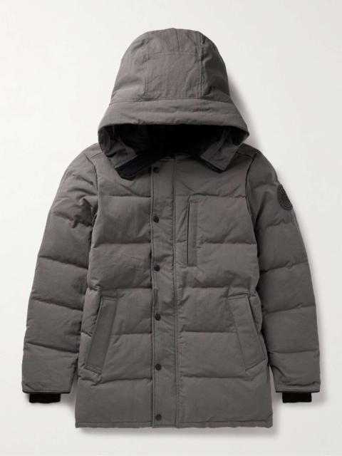 Carson Logo-Appliquéd Quilted Arctic Tech® Hooded Down Parka