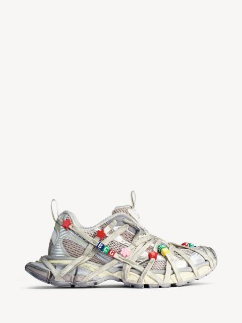 Women's 3xl Extreme Lace Sneaker in Eggshell/multicolor
