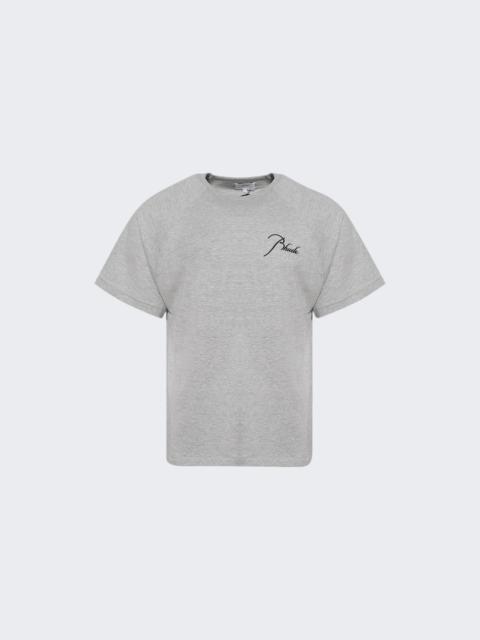 Classique Raglan Tee Heather Grey And Black