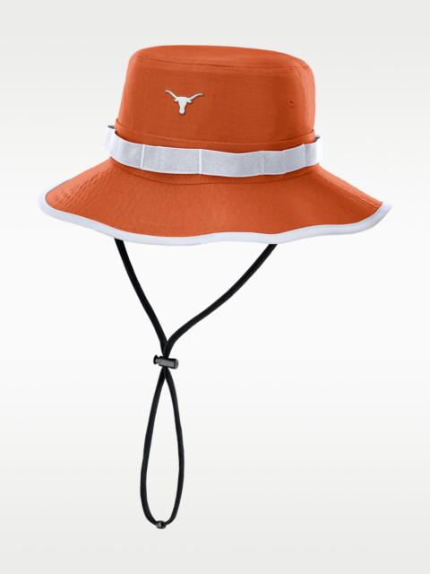 Texas Sideline Apex Gameday Boonie Men's Nike Dri-FIT College Bucket Hat