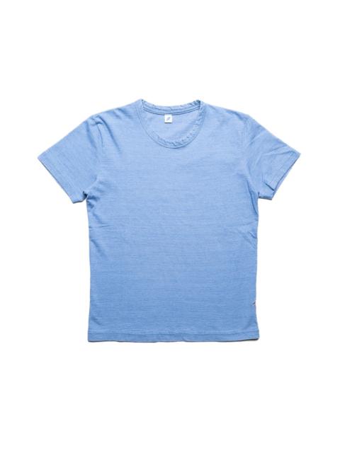 Indigo Jersey Crew Neck T-shirt - Pale Indigo