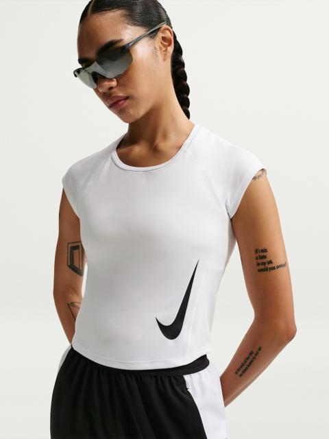 Nike Tempo Swoosh Women's Dri-FIT Cap-Sleeve Running Top
