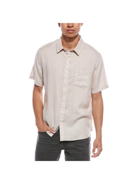 Vince Classic Fit Linen Shirt