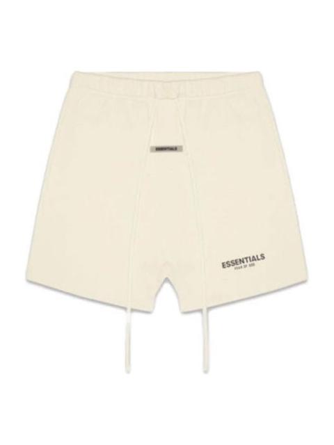 Fear of God Essentials SS20 Fleece Shorts Buttercream FOG-SS20-285