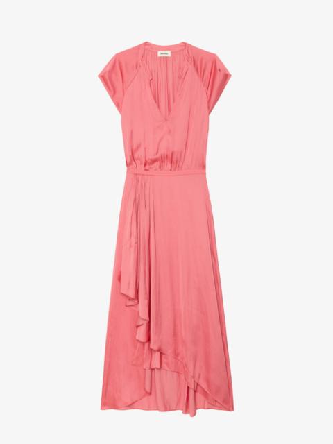 Randall Asymmetric Ruffled Dress​