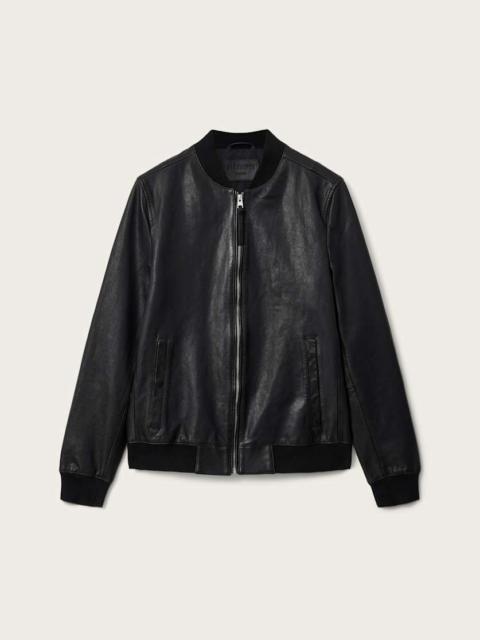 MORTEN LEATHER BOMBER JACKET