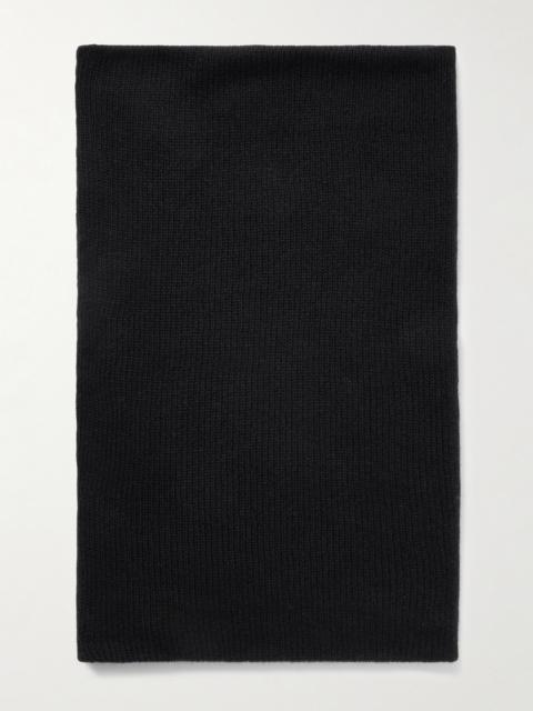 Ribbed Cashmere Snood