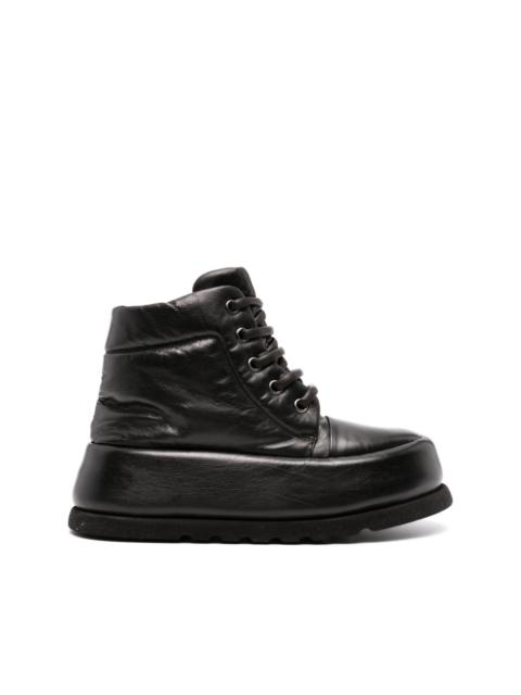 Bombo 65mm leather lace-up shoes