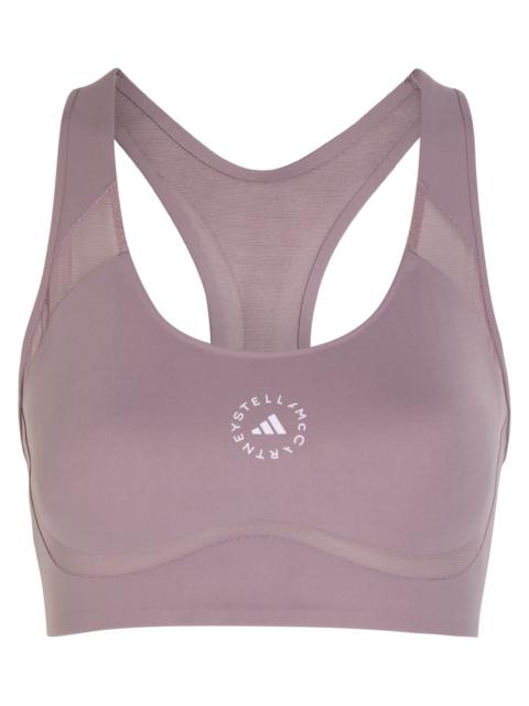 Adidas X Stella Mccartney Power Impact Stretch-jersey Training bra