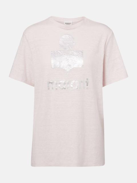 Zewel logo linen T-shirt