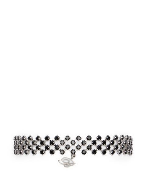 Blumarine Strass Chain Choker