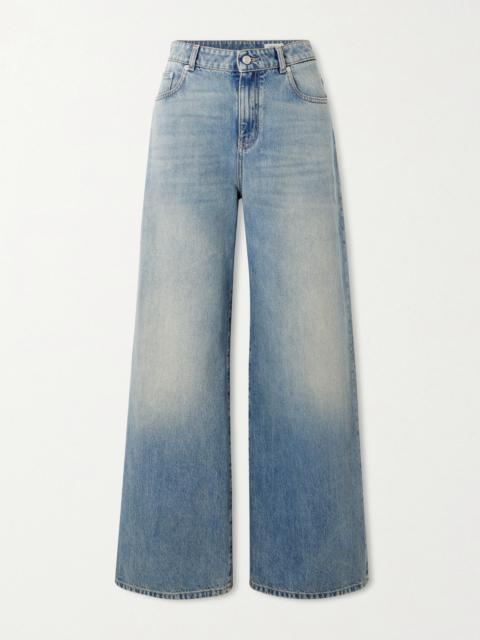 Mid-rise Wide-leg Jeans