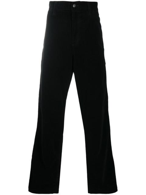 high-rise corduroy trousers