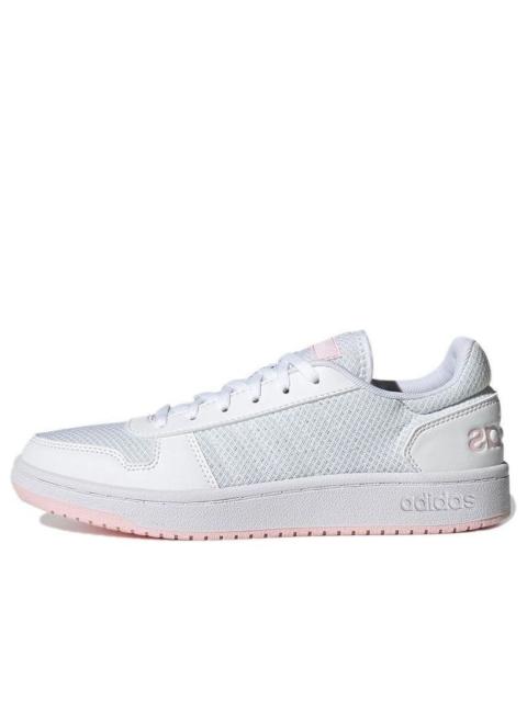 (WMNS) adidas neo Hoops 2.0 Sneakers White/Pink GY7529