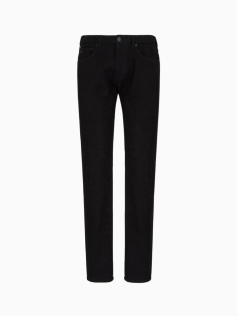 J45 Regular-fit, washed twill 10.5 oz comfort-denim jeans