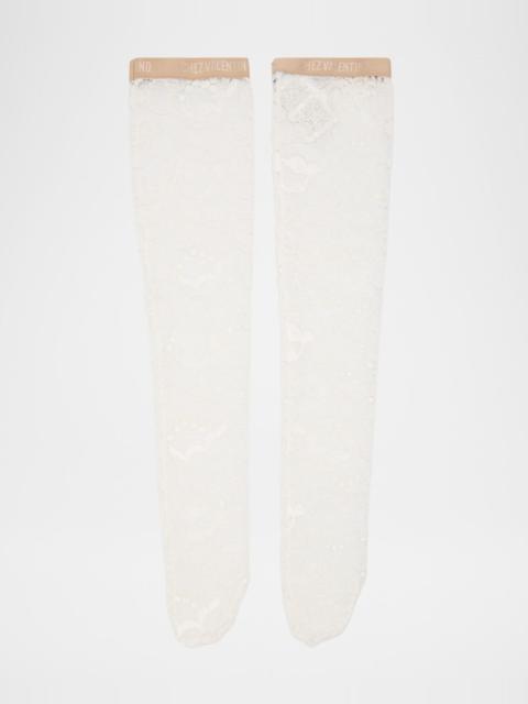 Rebrode Lace Knee-High Socks