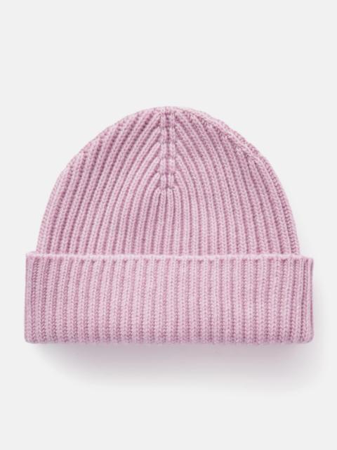 Lovat Ribbed Cashmere Beanie
