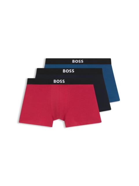 THREE-PACK OF STRETCH-COTTON TRUNKS