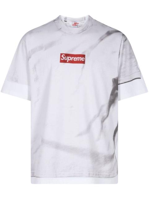 x MM6 Maison Margiela box logo T-shirt